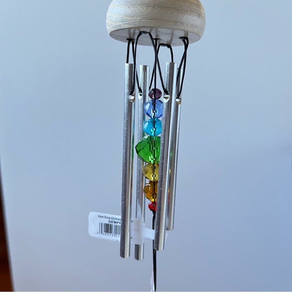 Chakra crystal Wind Chime Prism with rainbow crystals